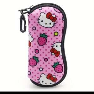 Hello Kitty Soft Thick Fabric Sunglass Case (NWT)